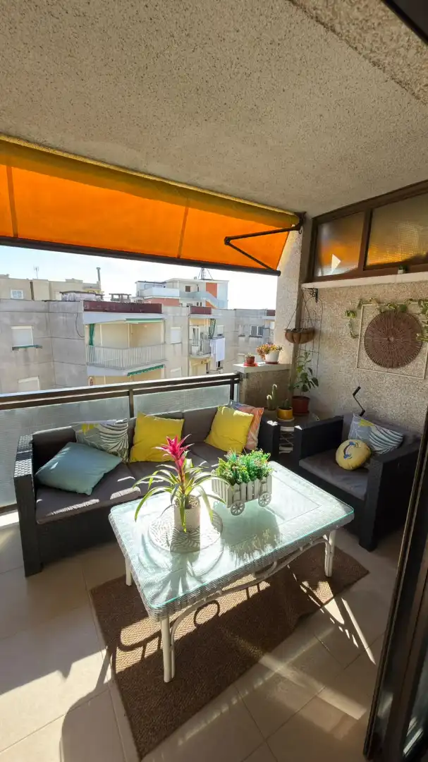 Balcony of Flat for sale in Platja de Ponent