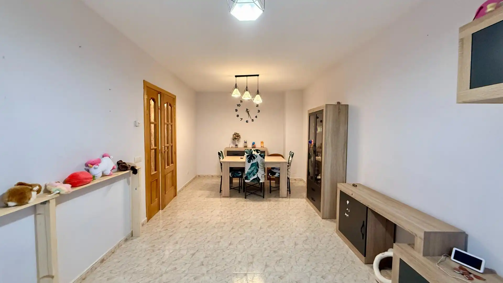 Esszimmer von Einfamilien-Reihenhaus zum Verkauf in Cuéllar mit Heizung, Privatgarten und Abstellraum
