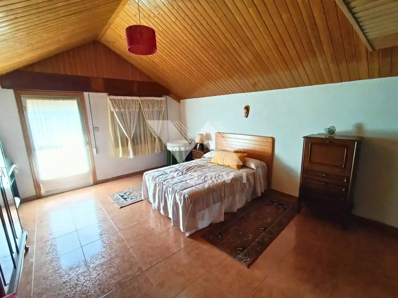 Schlafzimmer von Wohnung zum Verkauf in Trasmiras mit Privatgarten, Terrasse und Möbliert