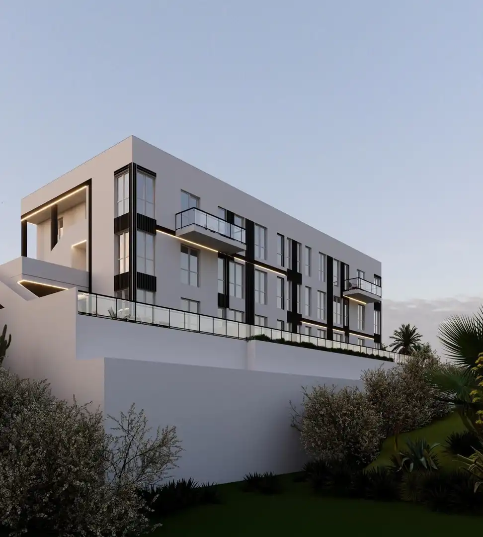 Vista exterior de Apartamento en venta en Finestrat con Aire acondicionado y Piscina comunitaria
