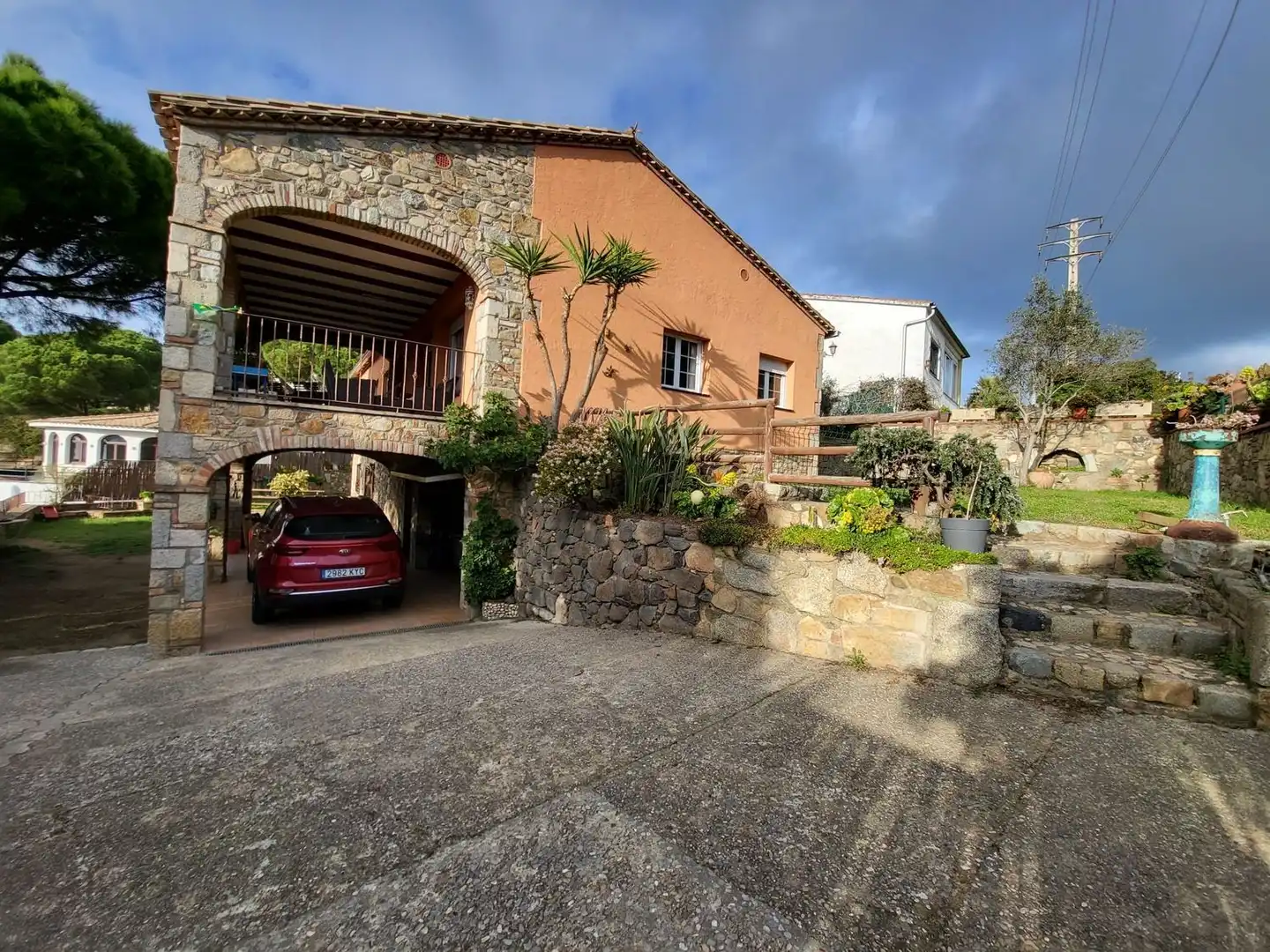 Vista exterior de Casa o xalet en venda en Calonge i Sant Antoni amb Calefacció, Jardí privat i Terrassa