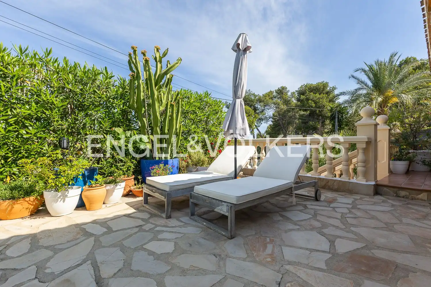 Terrassa de Finca rústica en venda en Jávea / Xàbia amb Aire condicionat, Calefacció i Jardí privat
