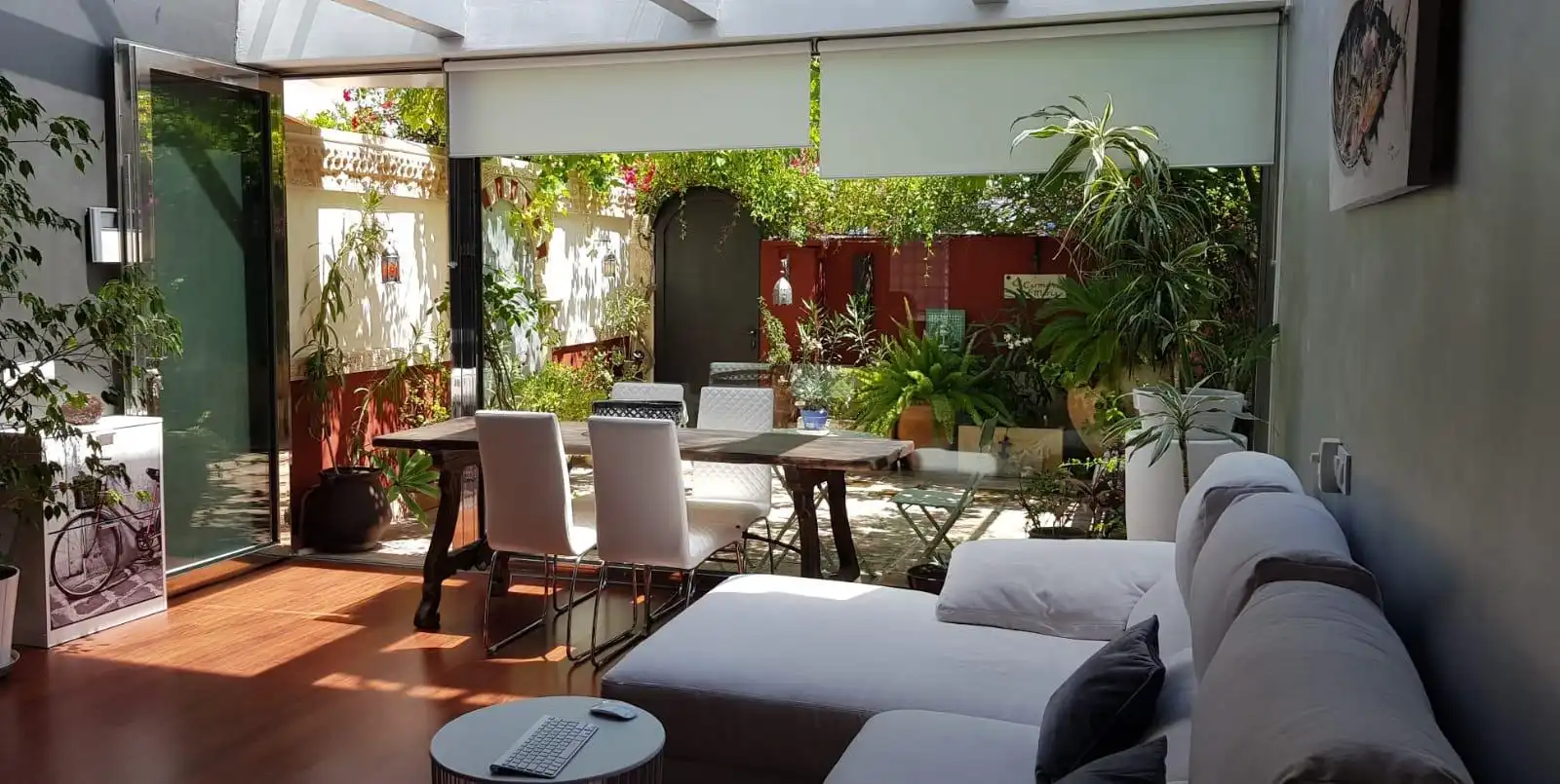 Terrace of Detached homes for rent in Sant Joan d'Alacant  with Air Conditioner, Heating and Private garden