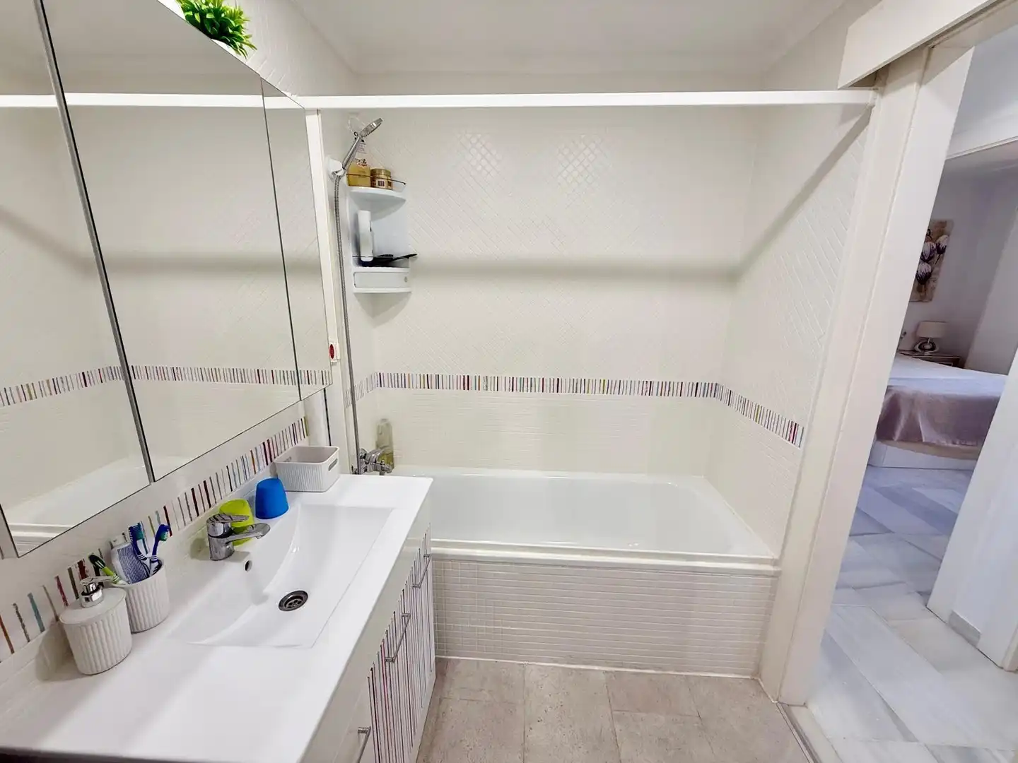 Bathroom of Flat for sale in Roquetas de Mar  with Air Conditioner, Heating and Terrace