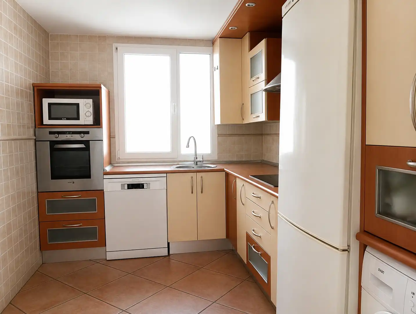 Kitchen of Flat for sale in Leganés  with Air Conditioner, Heating and Private garden