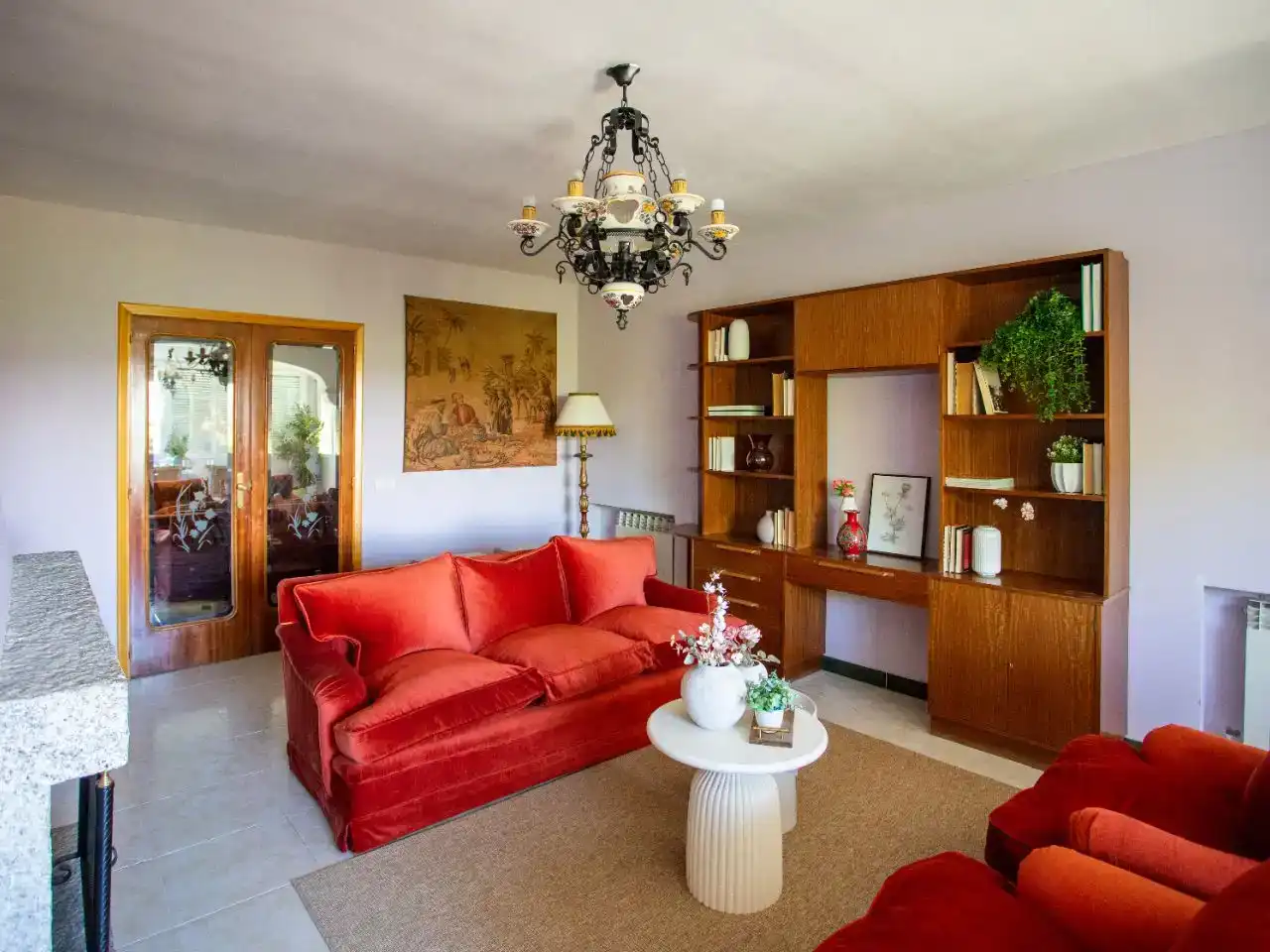 Sala de estar de Piso en venta en Almorox con Aire acondicionado