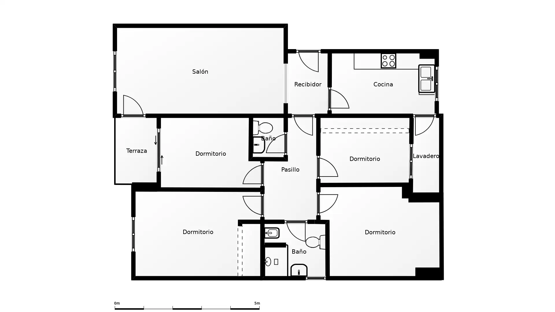 Flat with terrace for sale in Centro, imagen 25