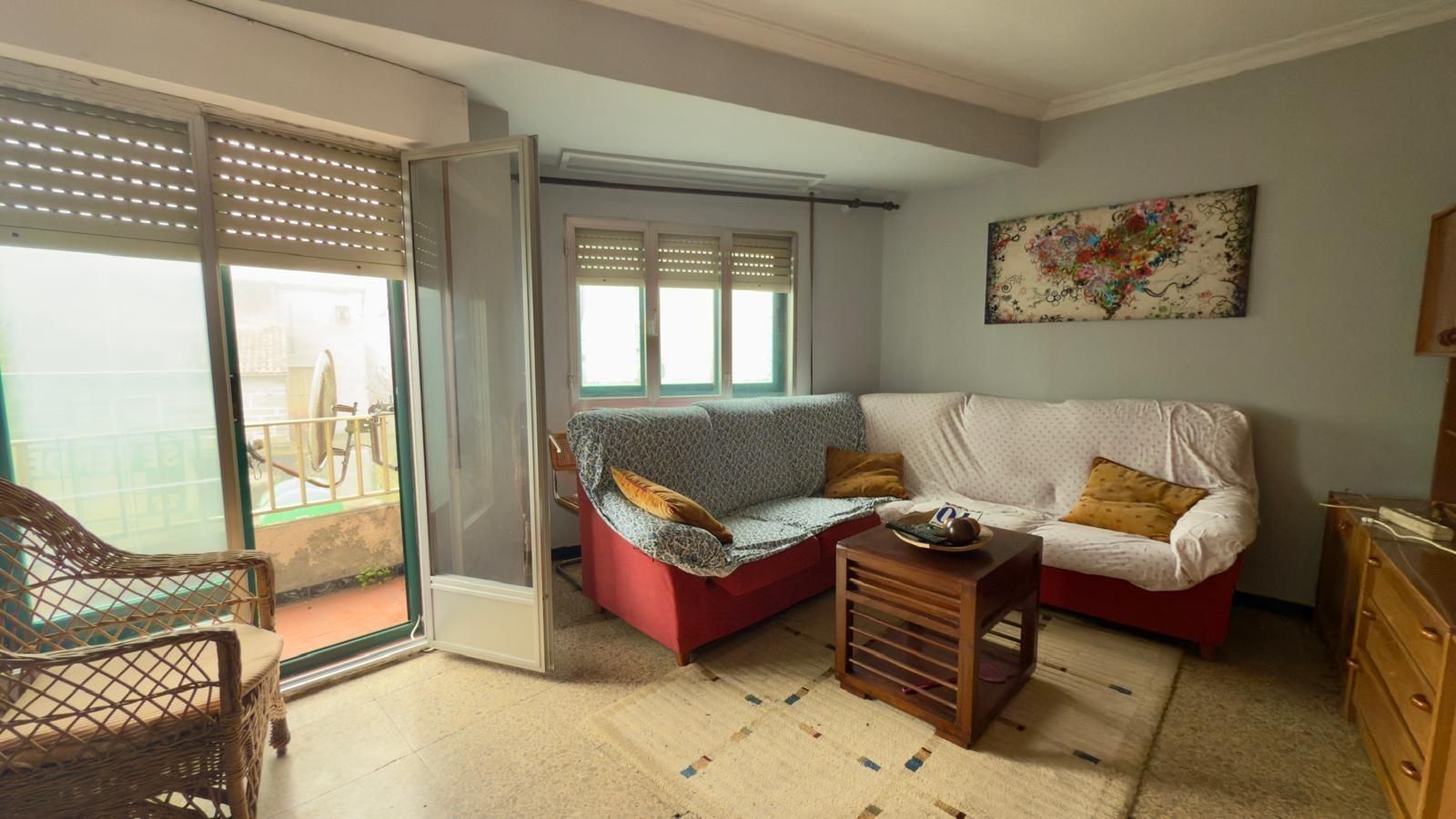 Sala d'estar de Pis en venda en Maside amb Calefacció, Terrassa i Balcó