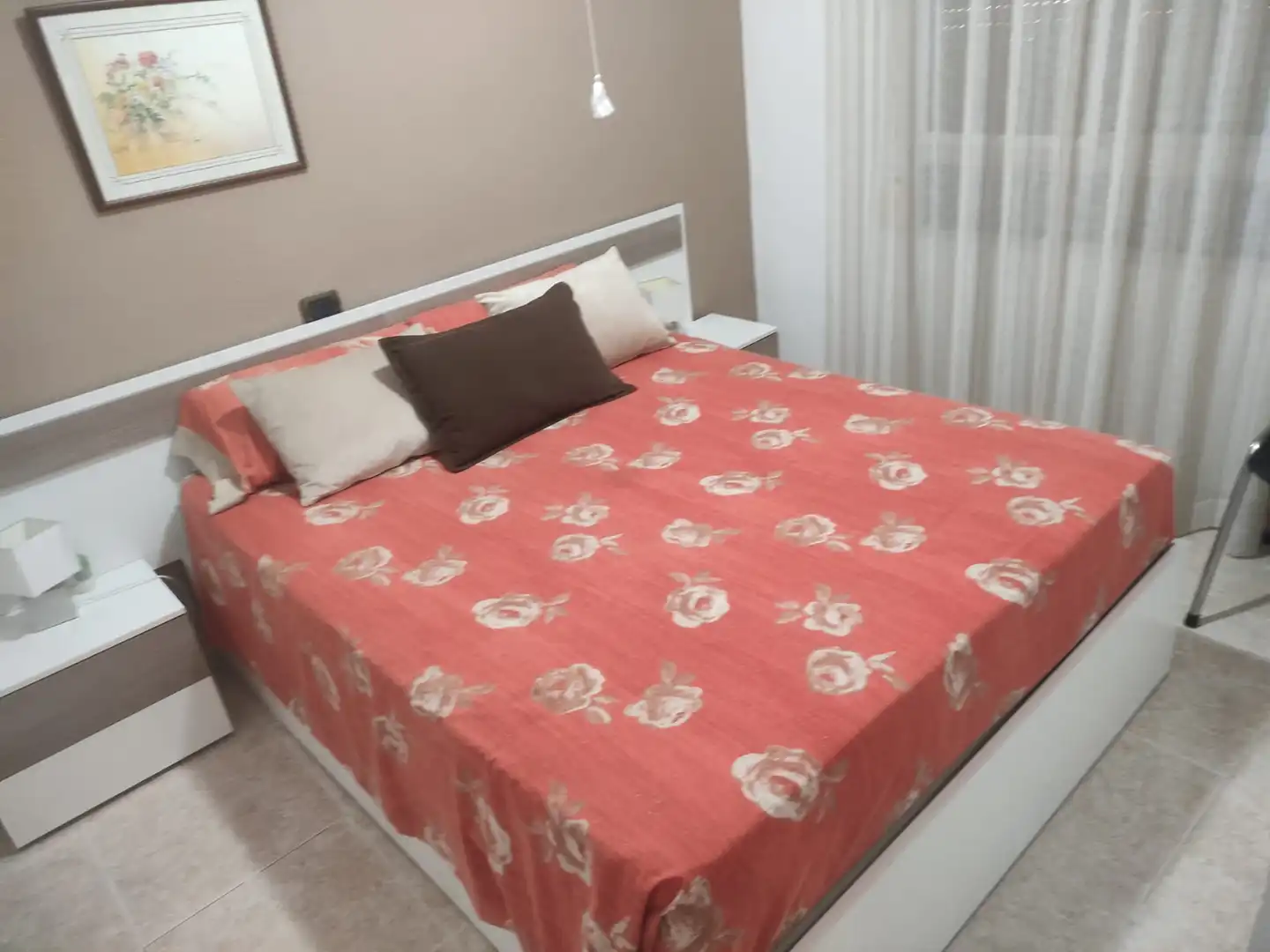 Schlafzimmer von Wohnung zum Verkauf in Burriana / Borriana mit Klimaanlage, Möbliert und Ofen