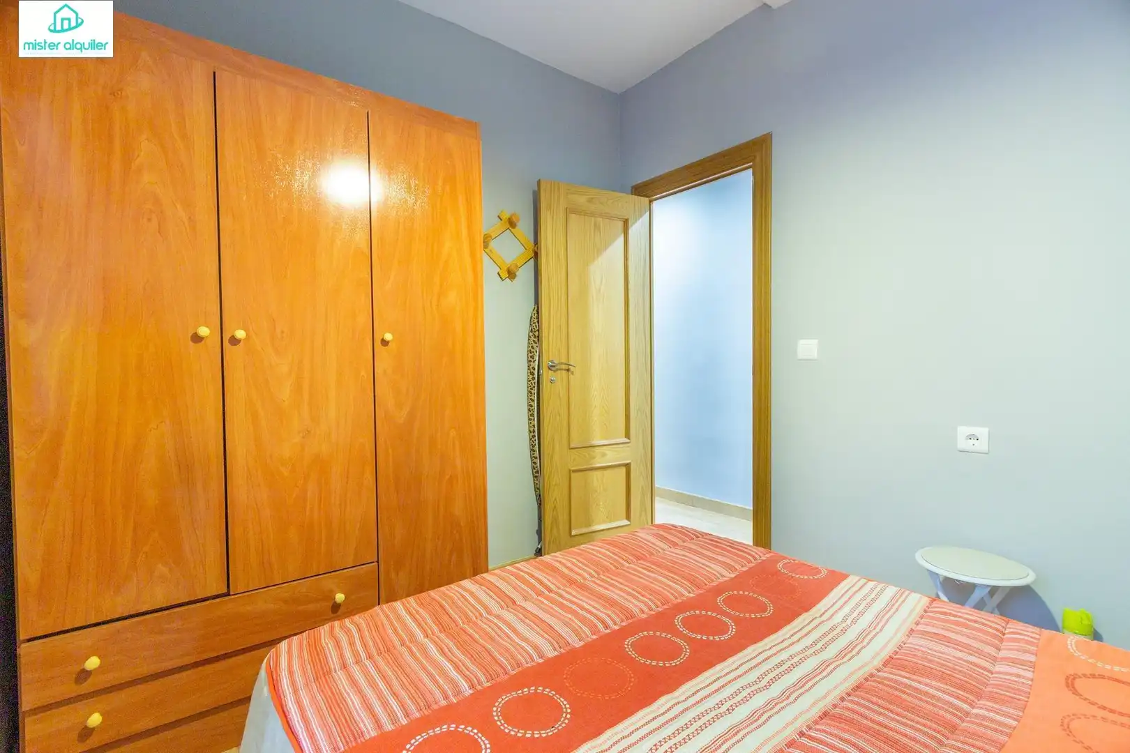 Schlafzimmer von Wohnung zur Miete in Sant Joan d'Alacant mit Klimaanlage, Heizung und Möbliert