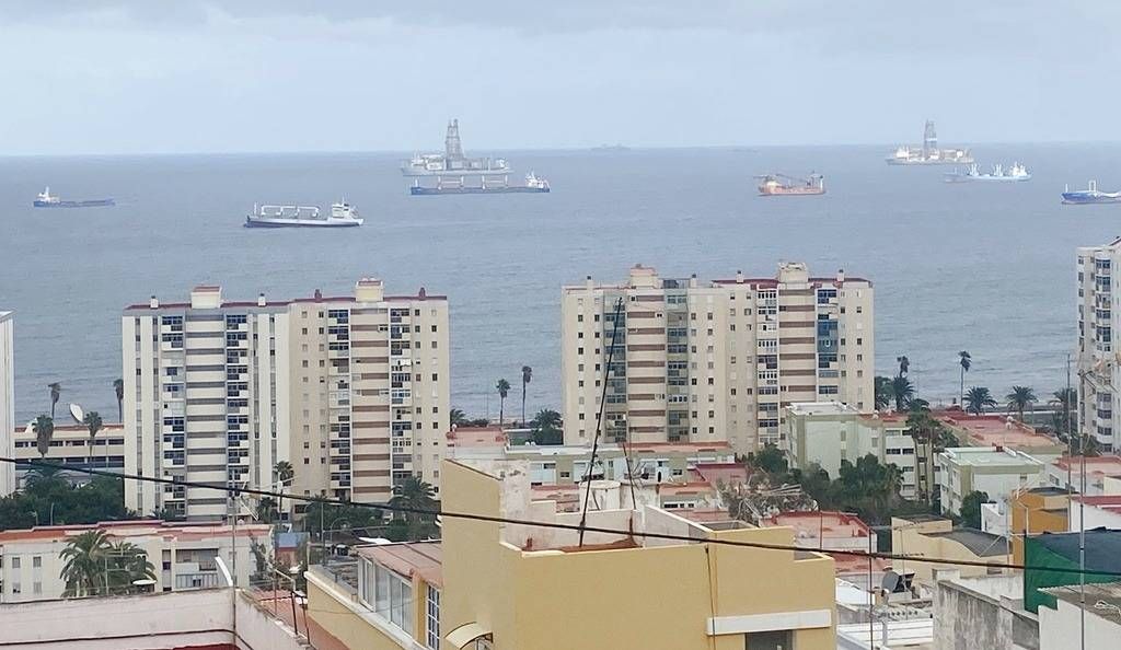 Vista exterior de Residencial en venda en Las Palmas de Gran Canaria