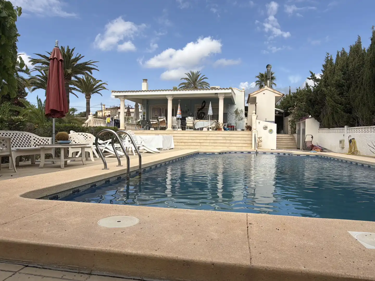 Piscina de Casa o xalet en venda en L'Alfàs del Pi amb Aire condicionat, Calefacció i Jardí privat