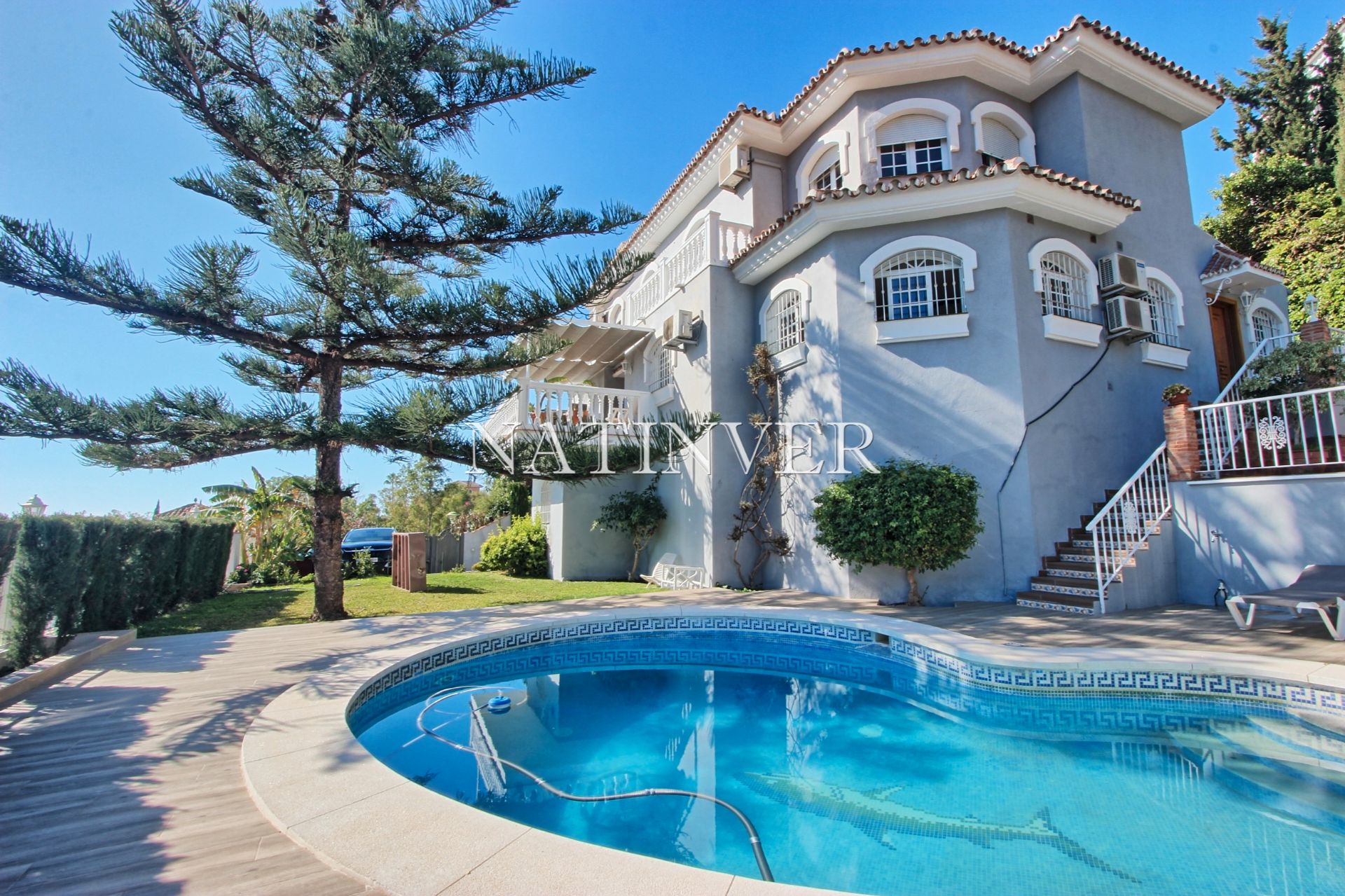 Vista exterior de Casa o xalet en venda en Málaga Capital amb Aire condicionat, Calefacció i Jardí privat