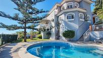 Exterior view of House or chalet for sale in Málaga Capital  with Air Conditioner, Heating and Private garden