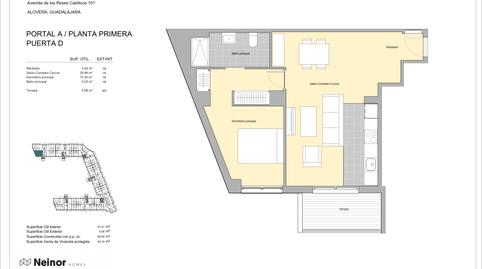 Photo 2 from new construction home in Flat for sale in   Avenida Reyes Católicos, 101, Alovera, Guadalajara