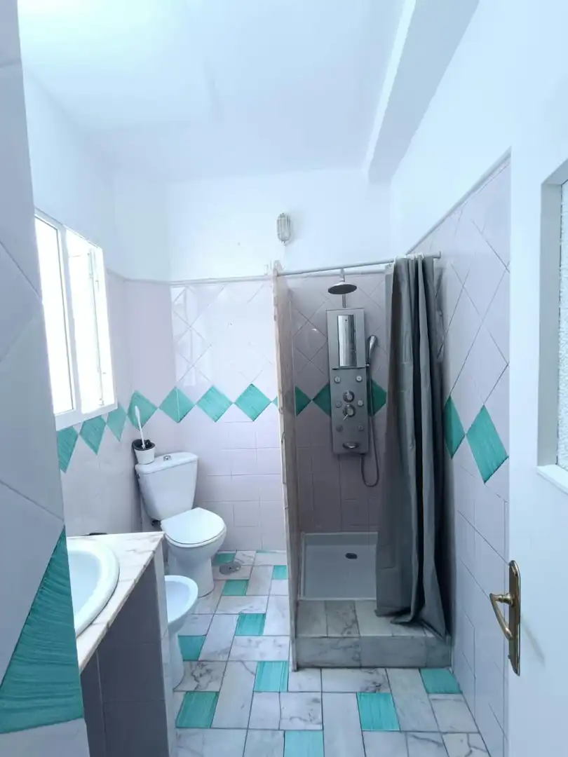 Bathroom of Flat for share in Sevilla  with Washing machine