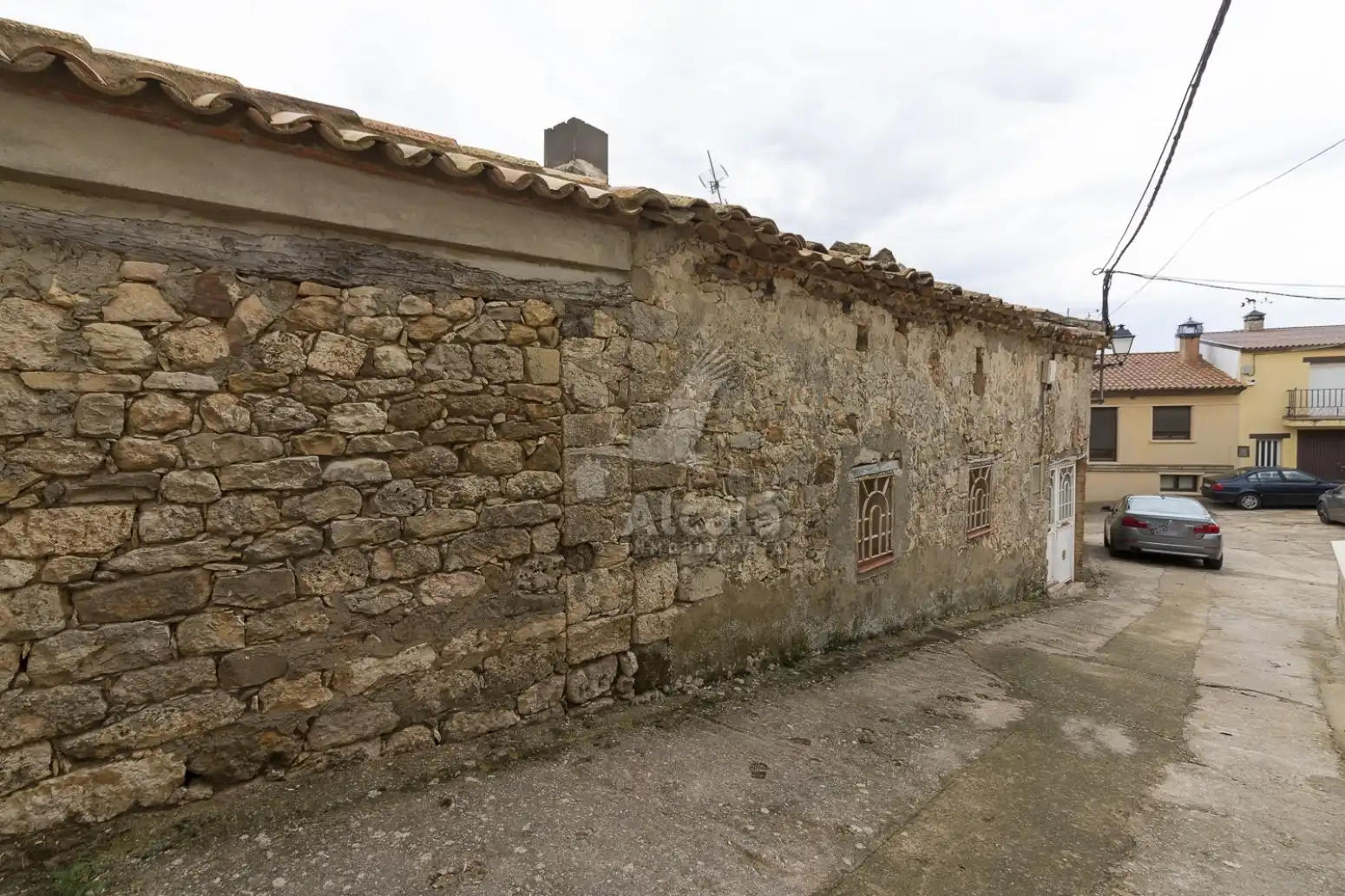 Vista exterior de Casa adosada en venda en Baraona amb Traster