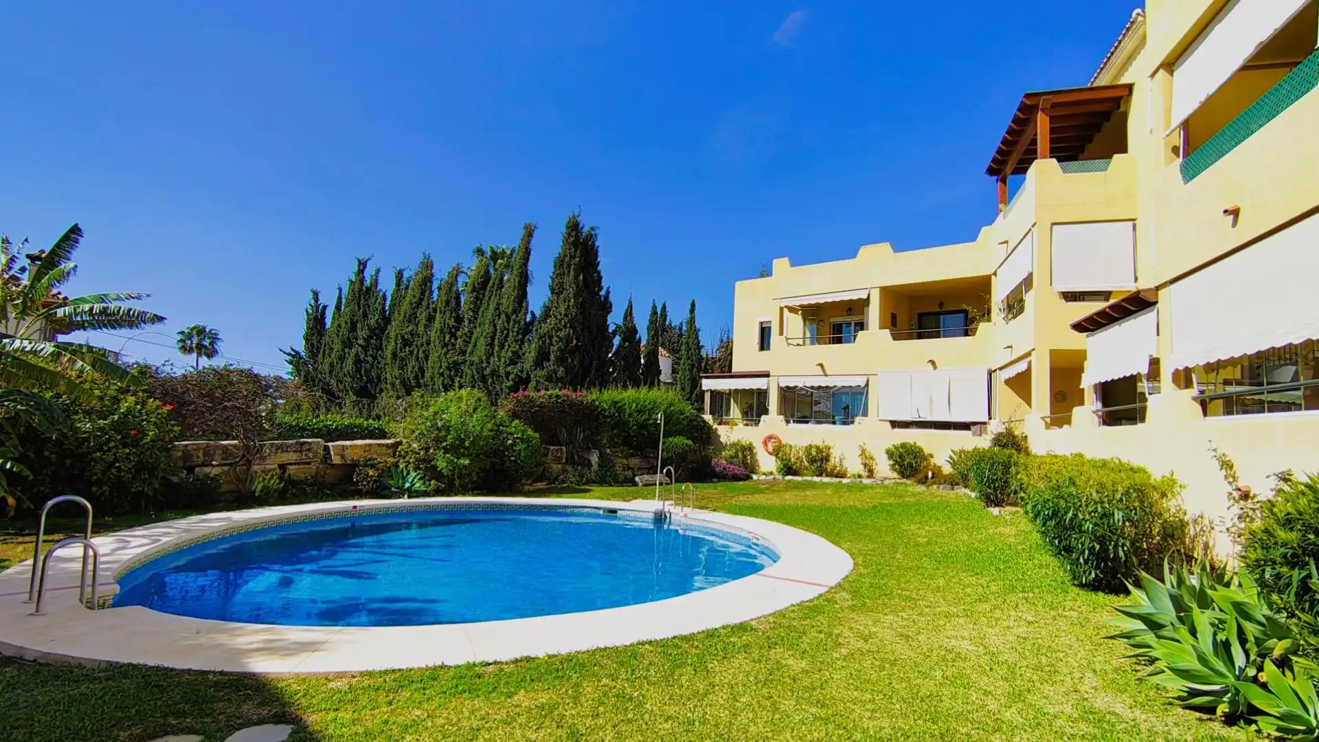 Jardín de Apartamento en venta en Marbella con Aire acondicionado, Terraza y Trastero