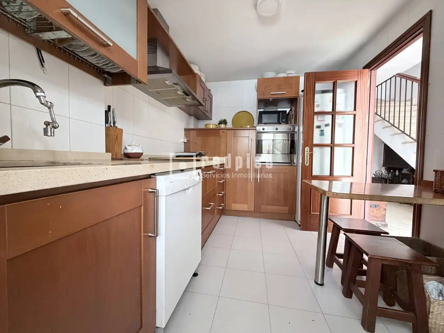 Cocina de Casa o chalet en venta en Rincón de la Victoria con Aire acondicionado, Terraza y Amueblado