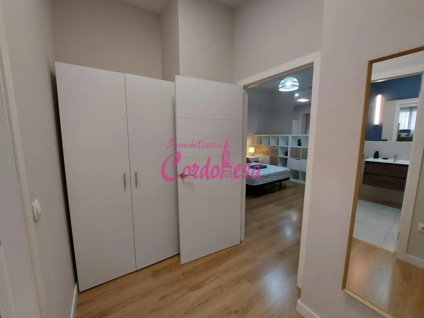 Schlafzimmer von Loft zur Miete in Córdoba mit Klimaanlage und Heizung