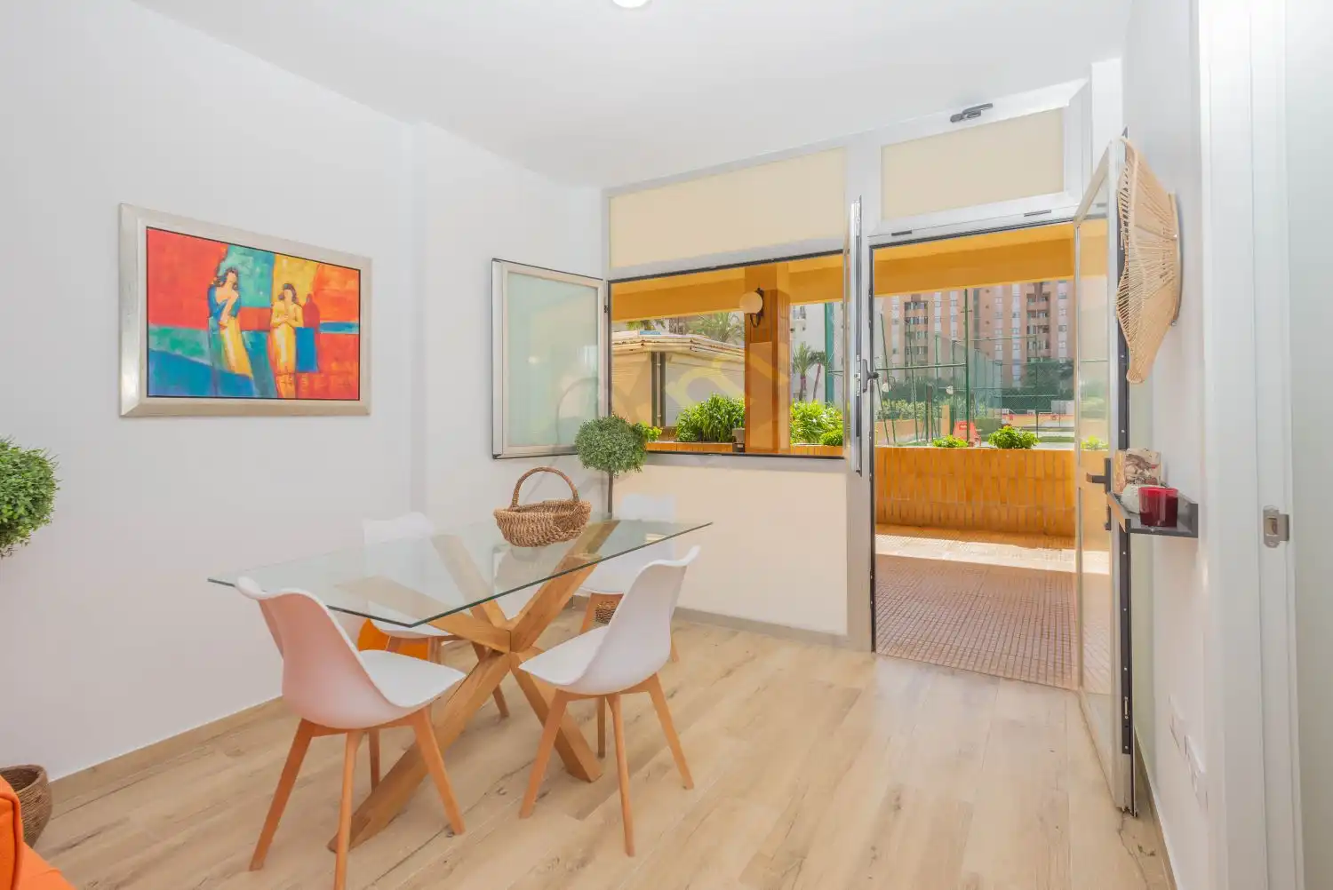 Vista exterior de Apartamento en venta en Calpe / Calp con Aire acondicionado, Calefacción y Terraza