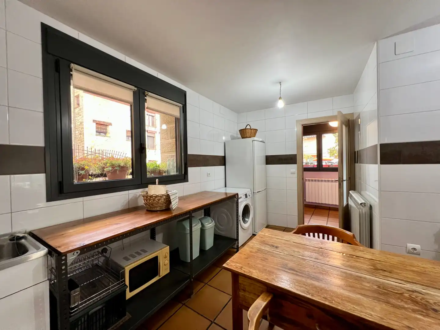 Cocina de Casa o chalet en venta en Ayerbe con Calefacción, Terraza y Amueblado