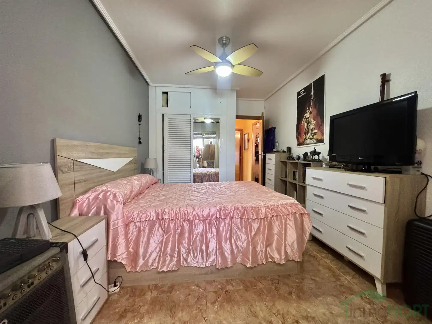 Bedroom of Flat for sale in La Manga del Mar Menor  with Balcony and Community pool