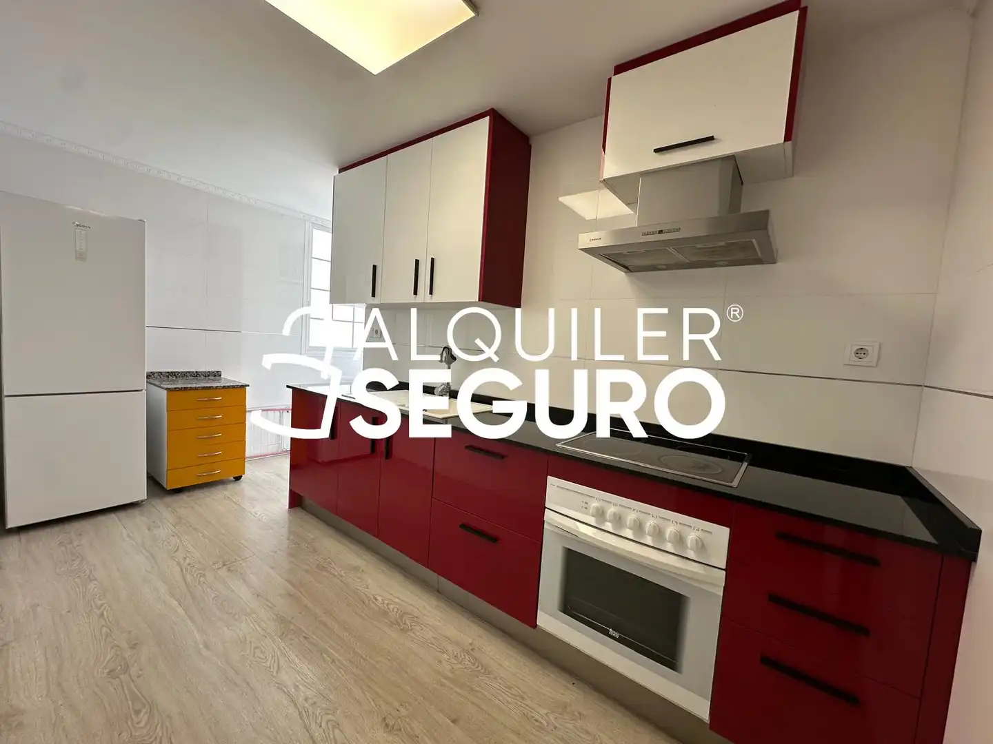 Kitchen of Flat for rent in Torrent  with Air Conditioner, Terrace and Furnished