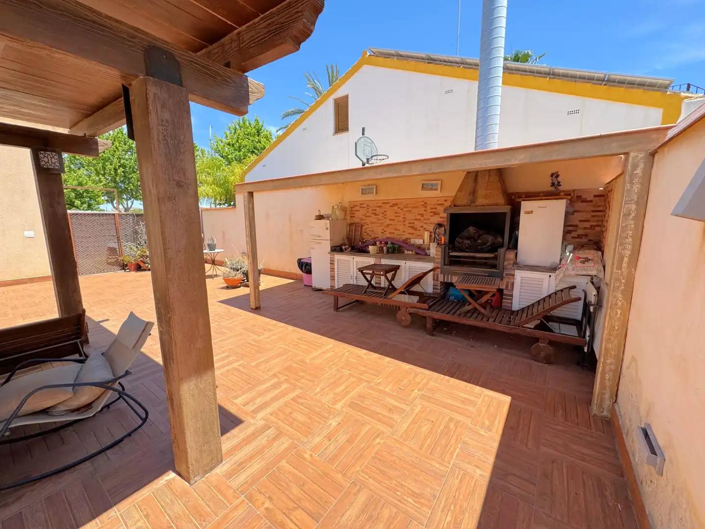 Jardí de Casa o xalet en venda en San Javier amb Aire condicionat, Jardí privat i Terrassa