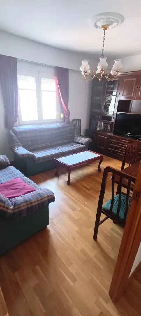 Sala d'estar de Pis en venda en Zaragoza amb Aire condicionat, Calefacció i Parquet