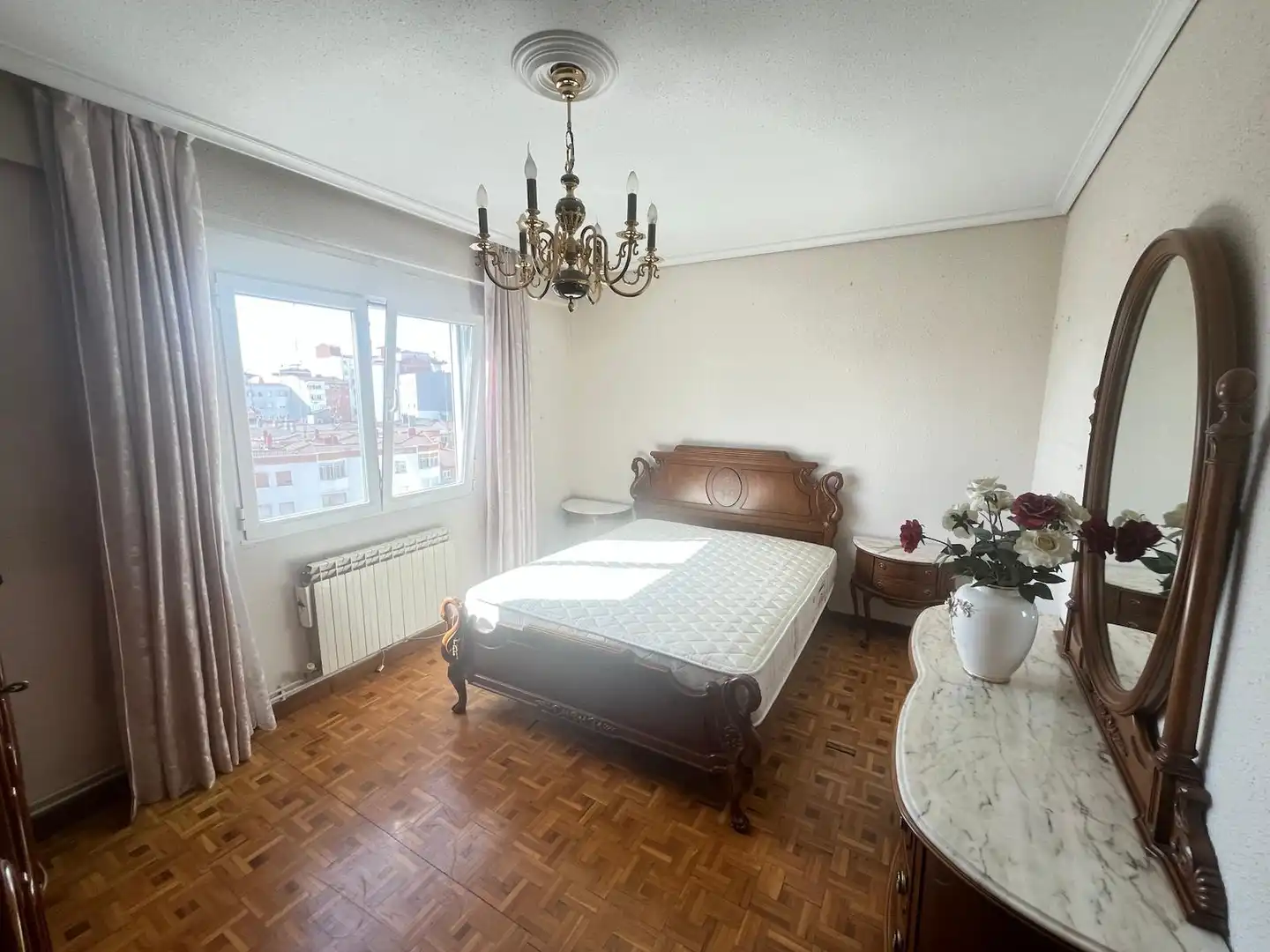 Bedroom of Flat for sale in Valladolid  with Heating and Terrace