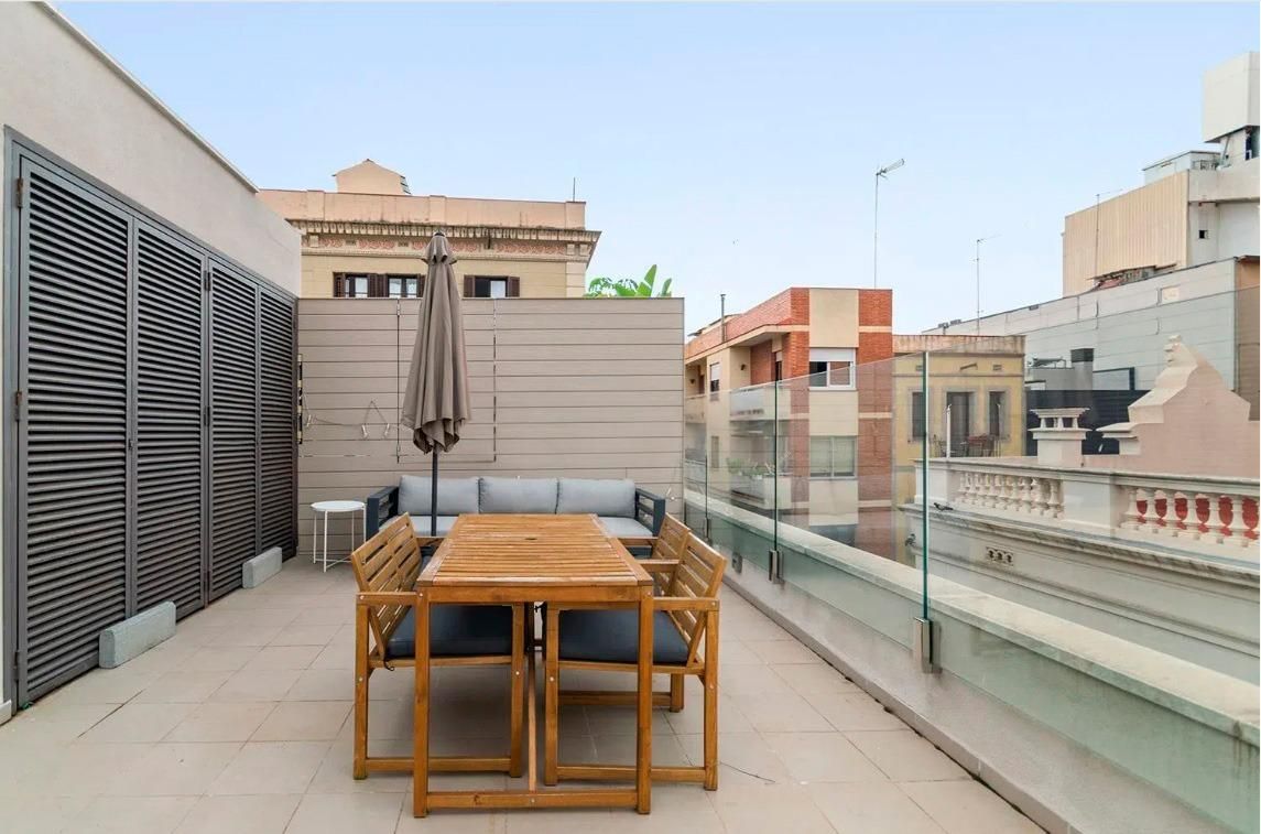 Terrassa de Pis en venda en  Barcelona Capital amb Aire condicionat, Calefacció i Parquet