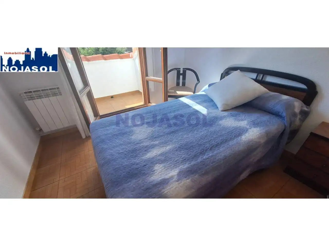 Bedroom of Flat for rent in Noja  with Heating, Terrace and Furnished