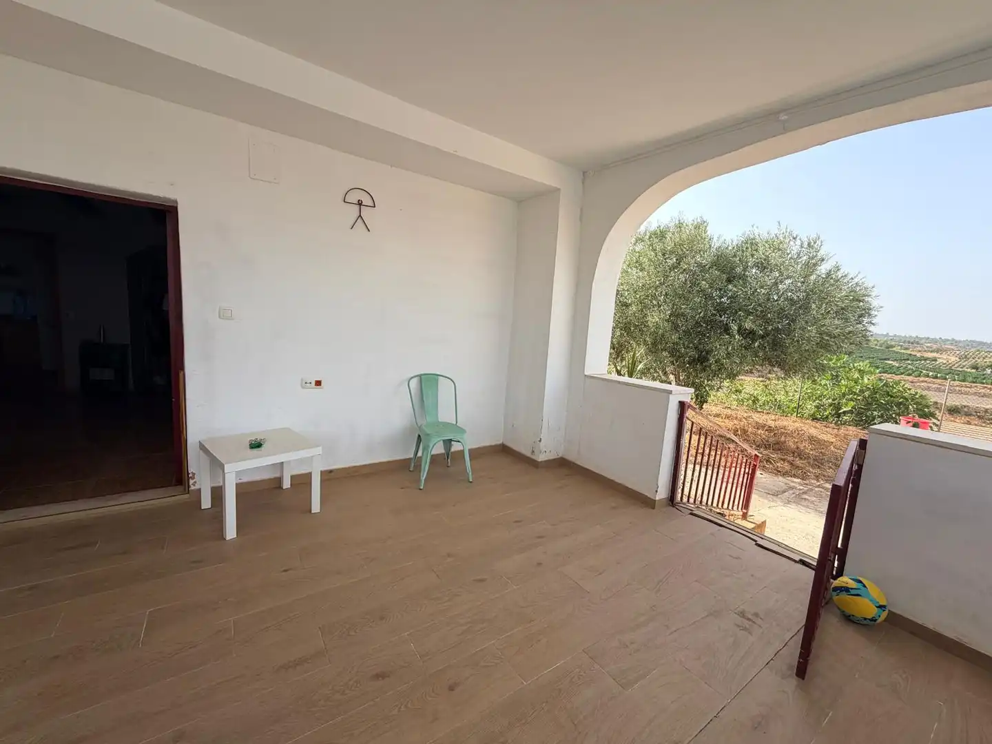 Terraza de Casa o chalet en venta en Cheste con Jardín privado y Piscina