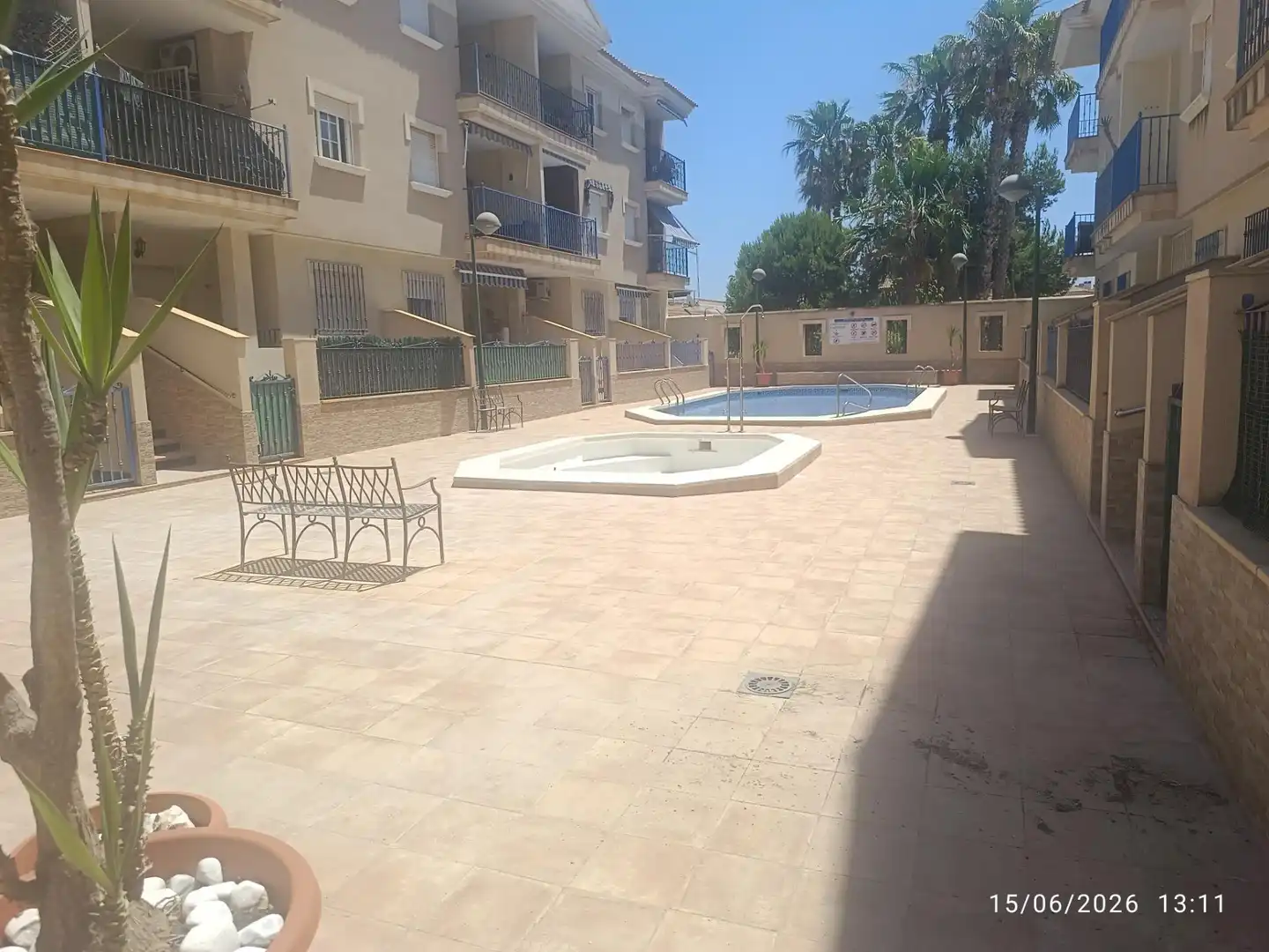 Schwimmbecken von Wohnungen zum Verkauf in Los Alcázares