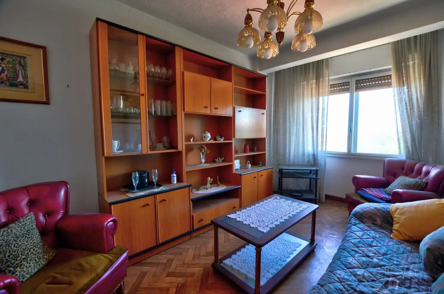 Sala de estar de Piso en venta en Gijón  con Piscina