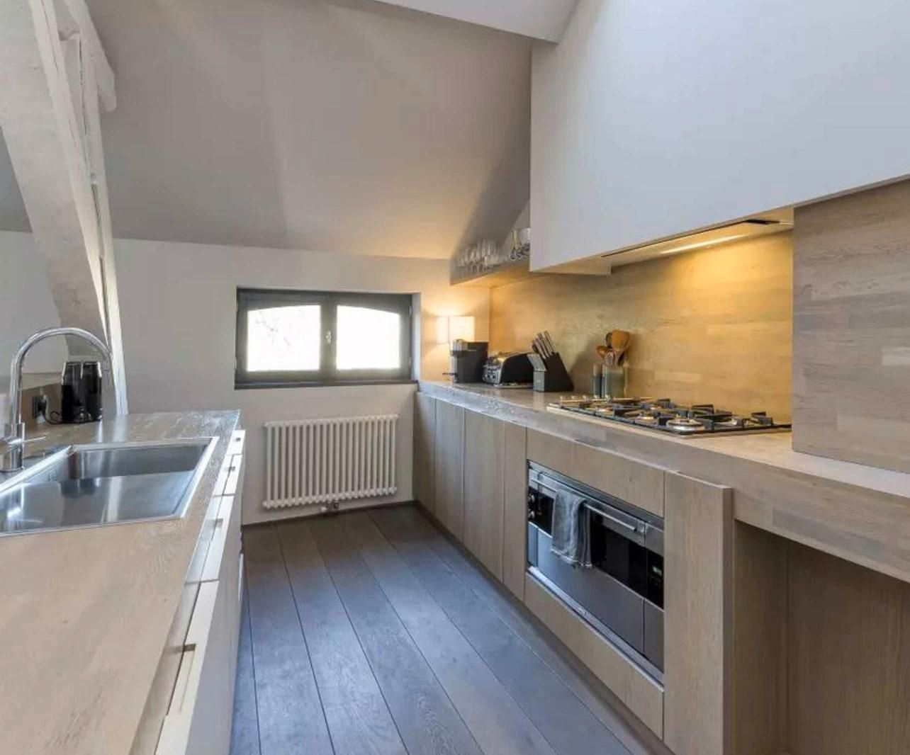 Kitchen of Study to rent in  Granada Capital  with Air Conditioner, Heating and Furnished