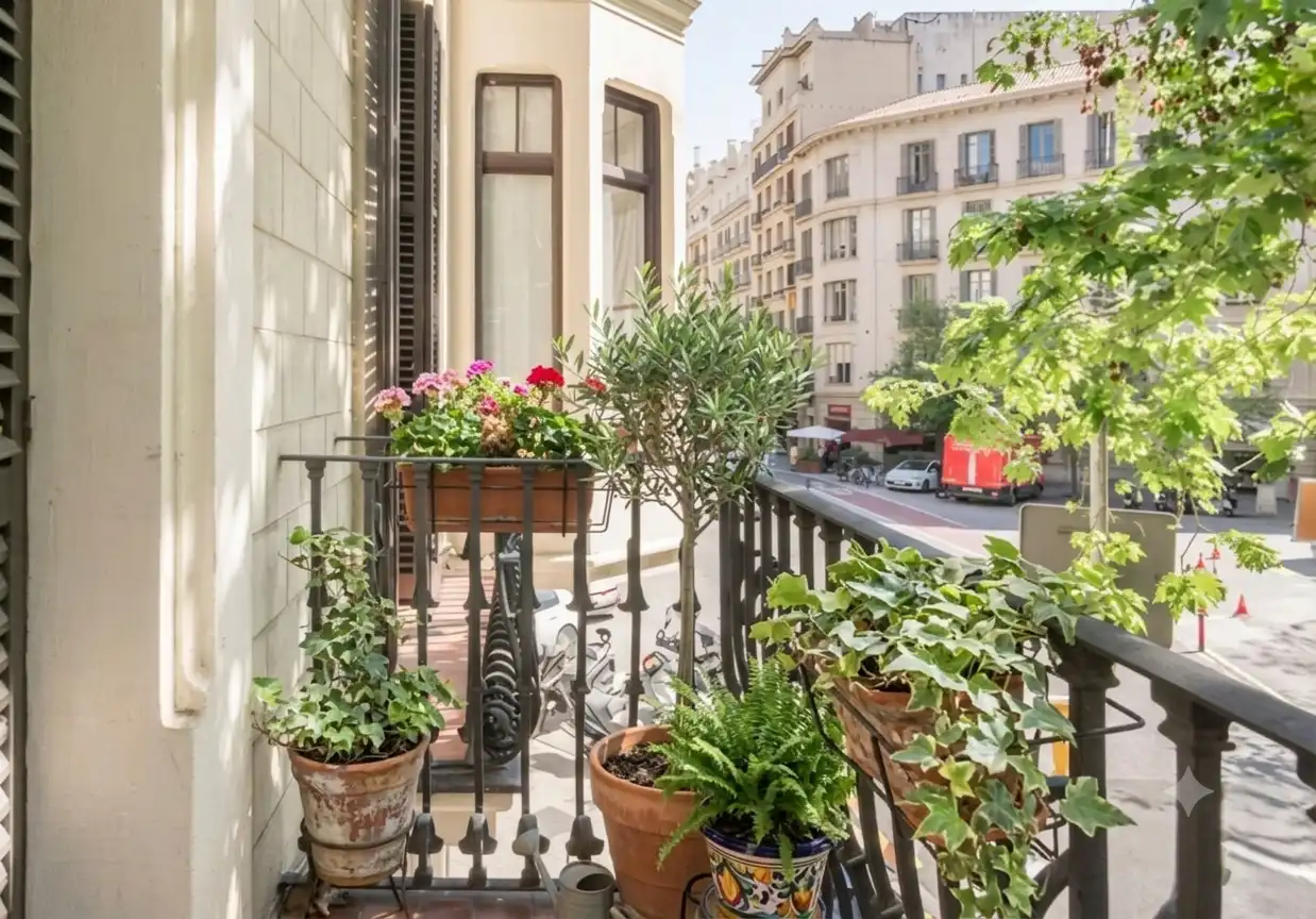 Terraza de Piso en venta en Barcelona con Aire acondicionado, Calefacción y Balcón