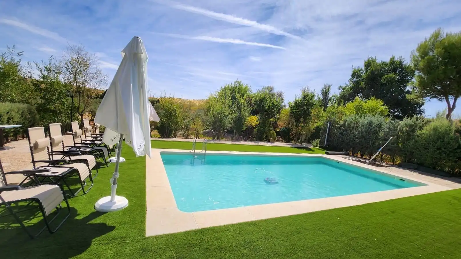Piscina de Finca rústica en venda en Toledo