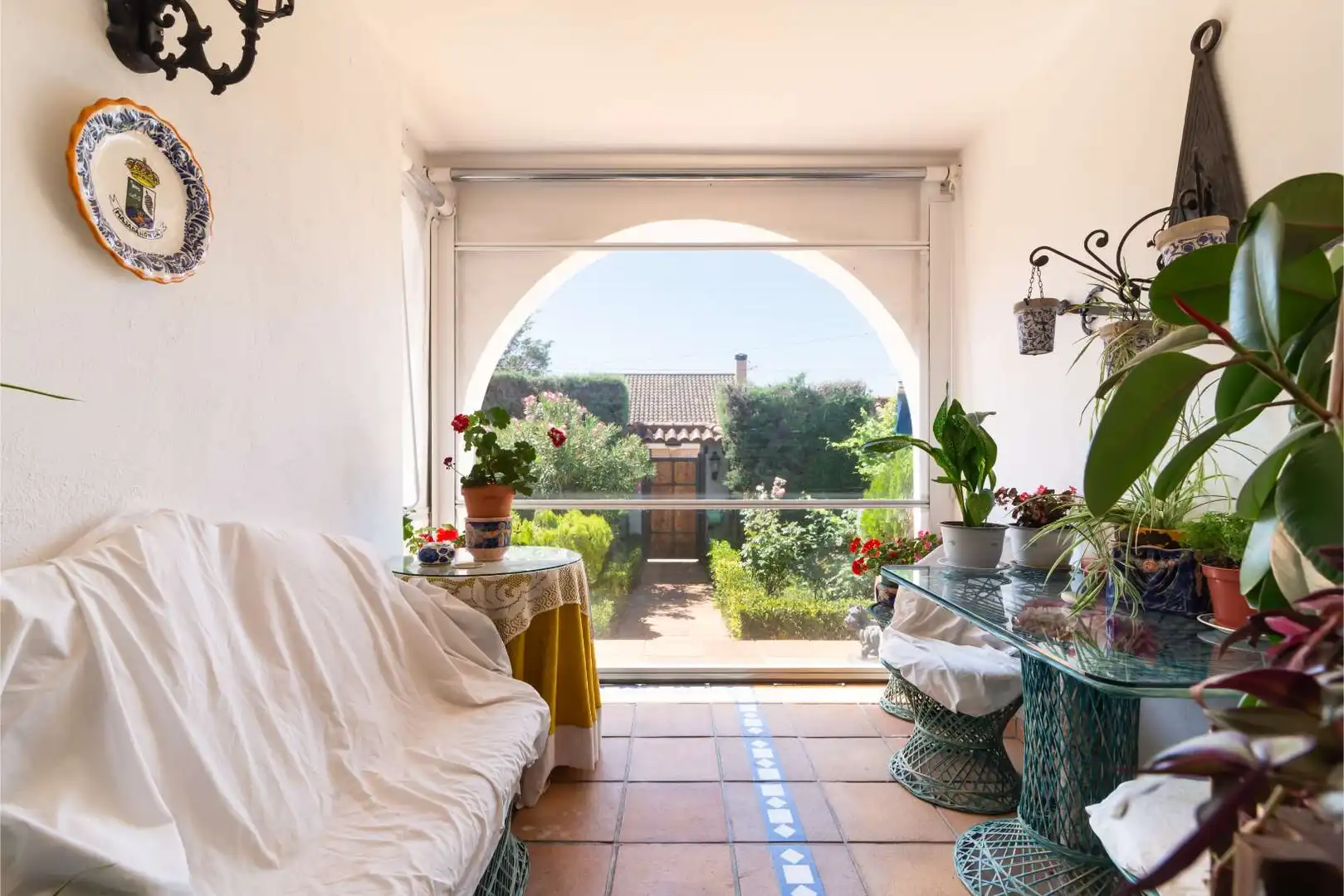 Terrassa de Casa o xalet en venda en Nuevo Baztán amb Aire condicionat, Calefacció i Jardí privat