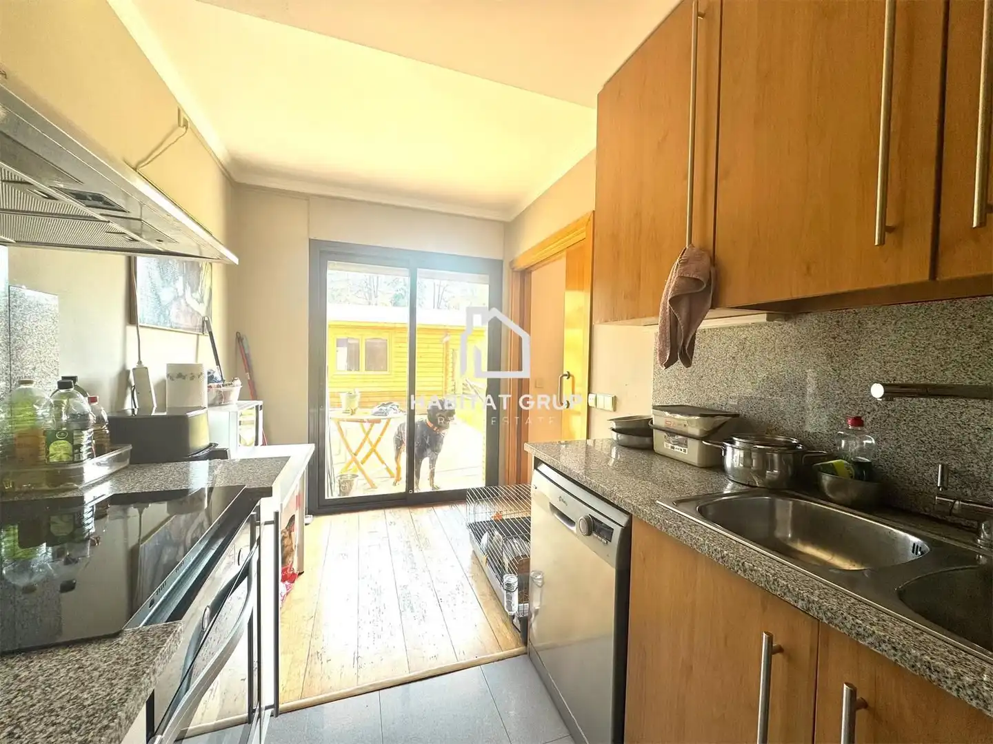 Cocina de Piso en venta en Girona con Aire acondicionado, Calefacción y Jardín privado