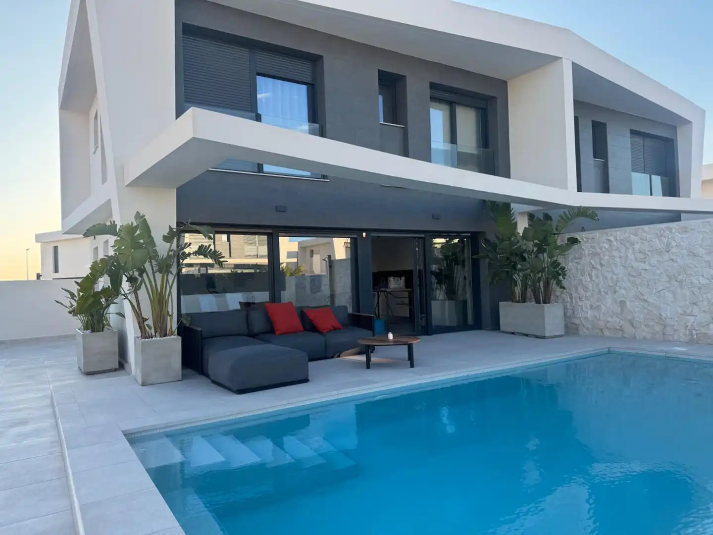 Terrace of Houses for rent in Santa Pola  with Air Conditioner, Heating and Private garden