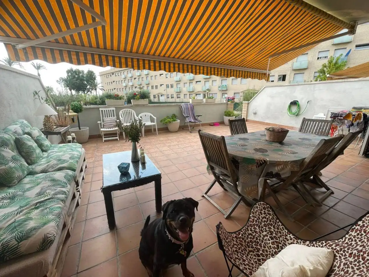 Terrassa de Pis de lloguer en Cubelles amb Calefacció, Terrassa i Moblat