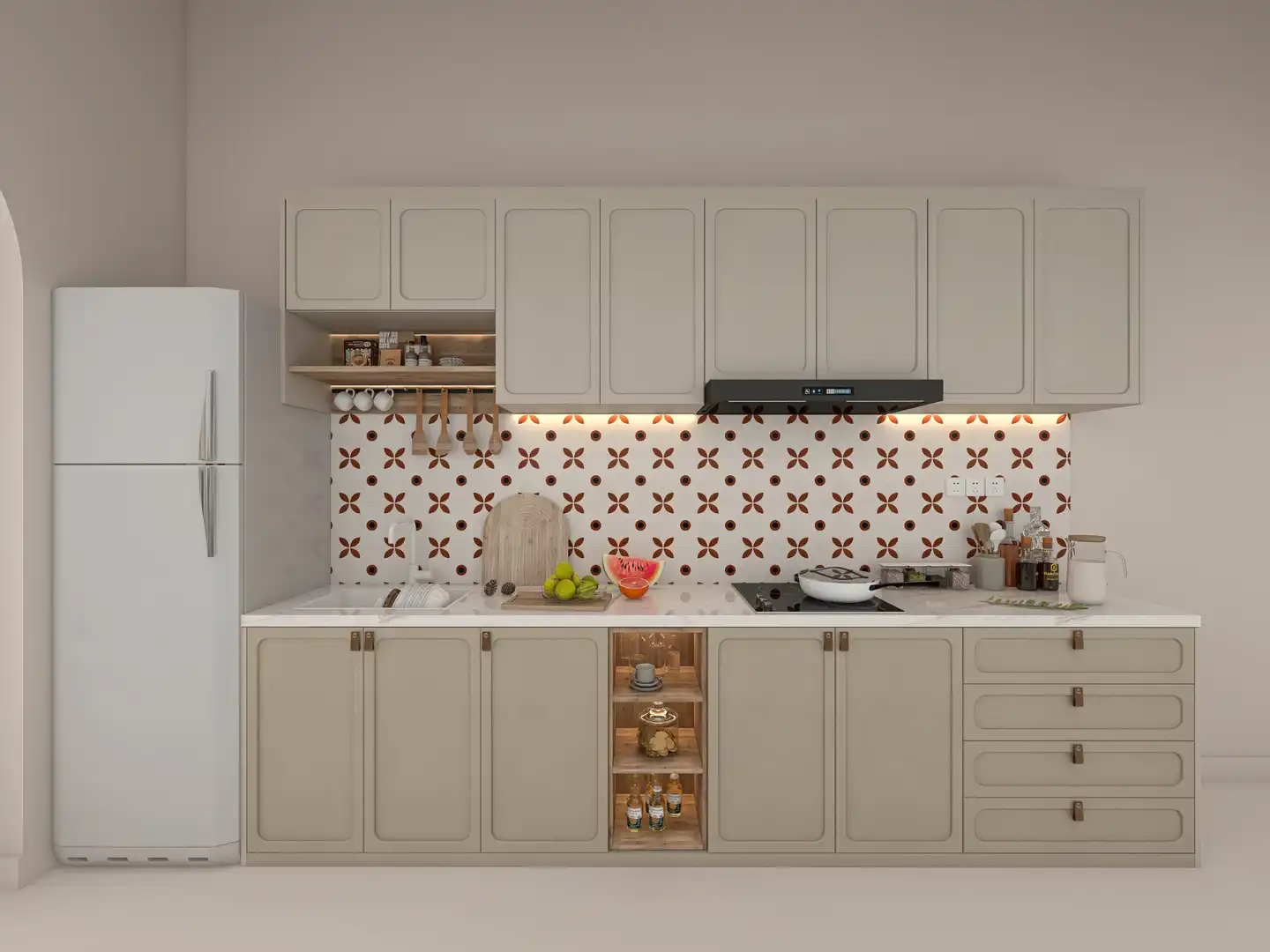 Kitchen of Flat for sale in Barcelona  with Private garden and Terrace