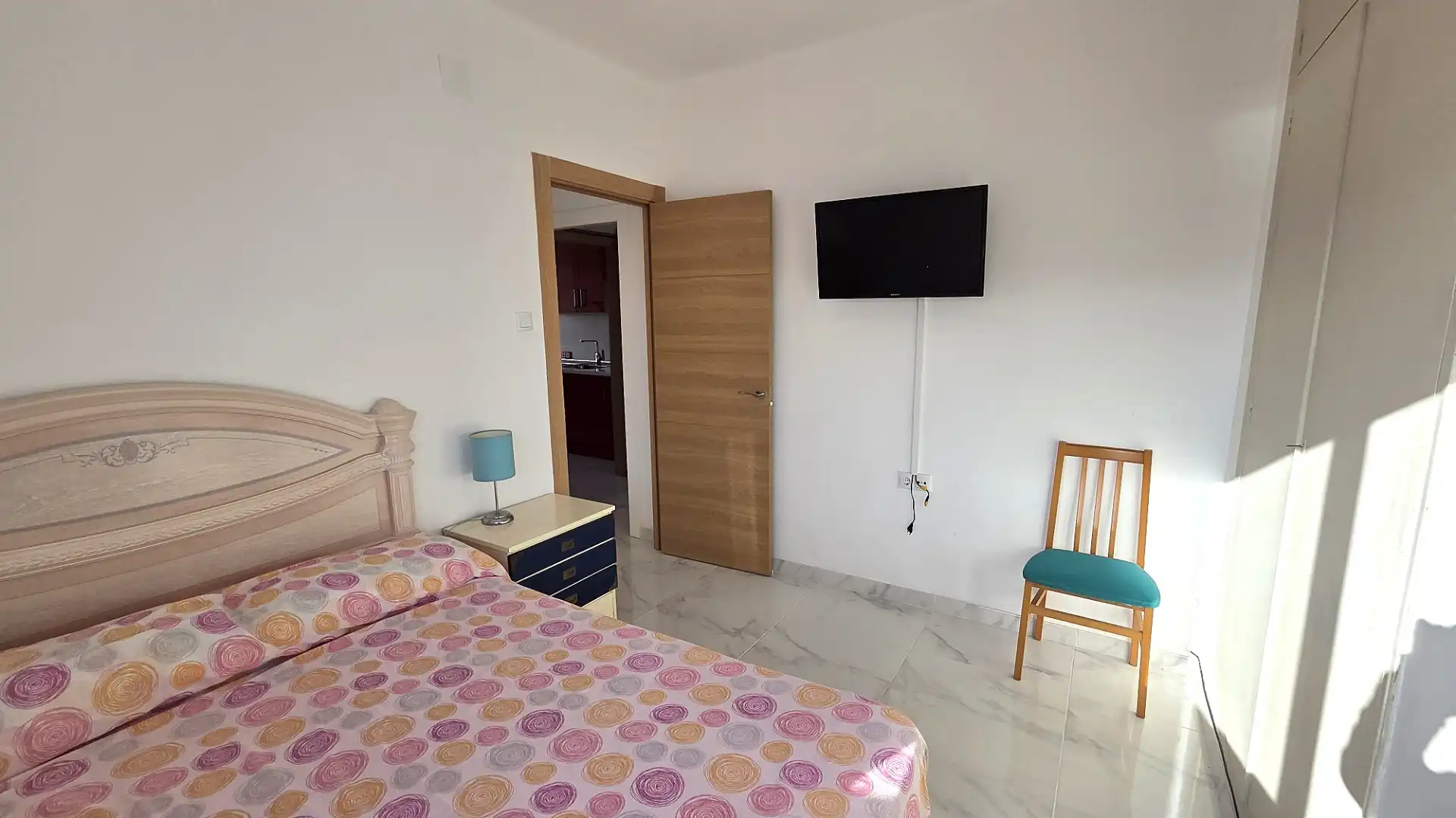 Bedroom of Flat for sale in Cartagena  with Terrace, Furnished and Oven