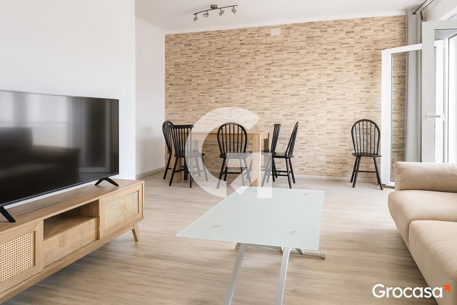 Sala d'estar de Àtic en venda en Calafell amb Aire condicionat, Calefacció i Terrassa