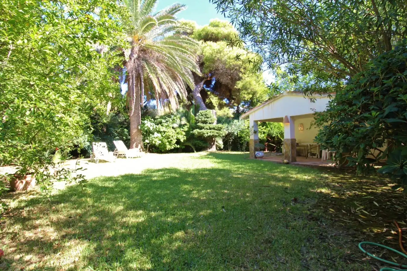 Jardín de Casa o chalet en venta en Moraira con Aire acondicionado, Calefacción y Jardín privado