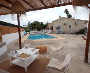 Exterior view of House or chalet for sale in Dénia  with Air Conditioner and Terrace