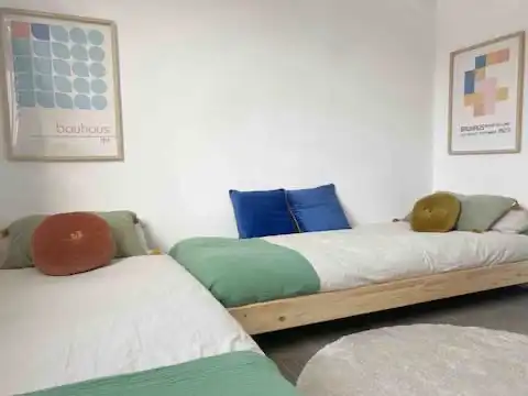 Bedroom of Flat for rent in  Valencia Capital  with Air Conditioner