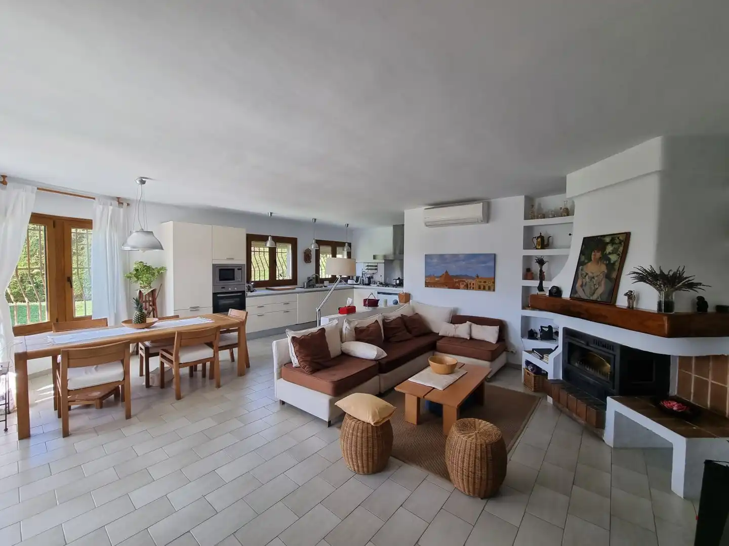 Living room of Houses for sale in Málaga  with Air Conditioner and Terrace